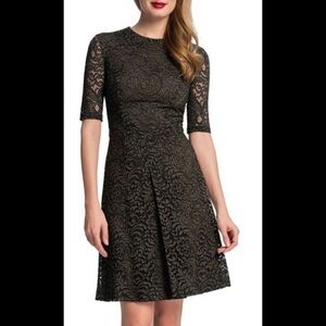 Cynthia Steffe Green lace detail dress 8 Arlene dress
